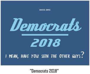 A proposed Democratic Party bumper sticker