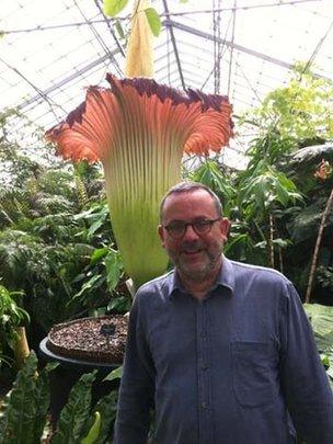 Huw and the Corpse Flower