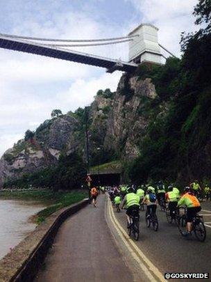 Sky Ride Bristol 2015