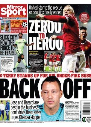 Mirror back page