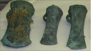 Bronze axes