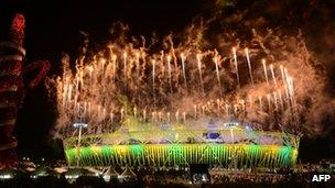 London Olympics closing ceremony