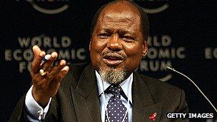 Mozambican ex-president Chissano