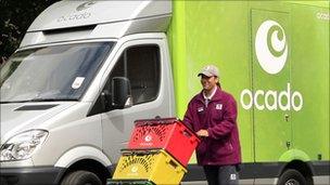 Ocado van man