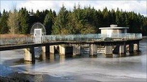 Black Esk reservoir - courtesy Scottish Water