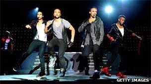 JLS in concert