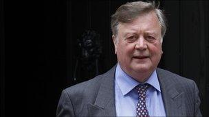 Justice Secretary Ken Clarke