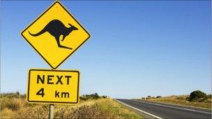 Kangaroo sign