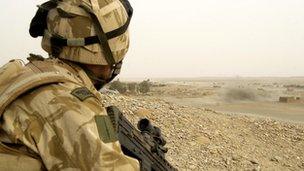 Royal Marine in Afghanistan