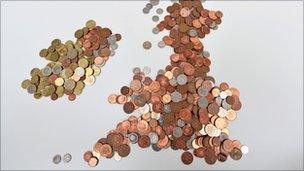 UK in coins
