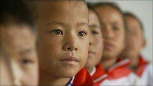 Children at the Tibet Shanghai Experimental School