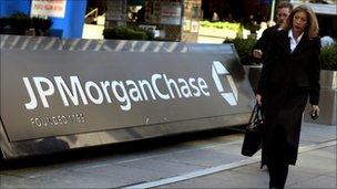 JP Morgan headquarters in New York