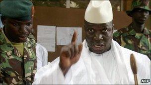 Yahya Jammeh in 2006