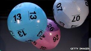 National Lottery balls