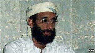 Anwar al-Awlaki in photo released 10 November 2009 by SITE Intelligence Group