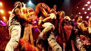 The cast of Hair, photo courtesy of Michael Le Poer Trench