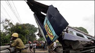 Train accident in Bengal