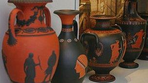 Pottery at the Wedgwood Museum