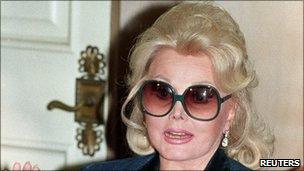 Zsa Zsa Gabor pictured in 1982