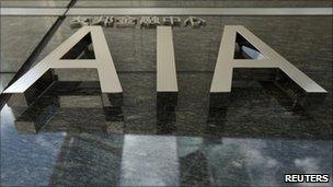 AIA sign