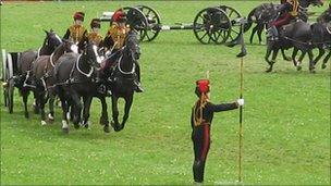 The King's Troop Royal Horse Artillery