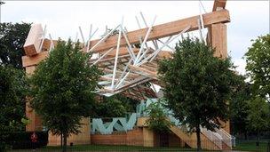 Frank Gehry's Serpentine Pavillion