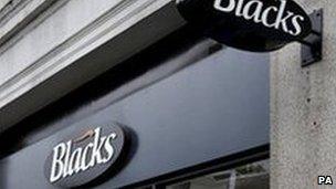 Blacks store