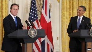 David Cameron and Barack Obama