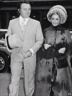 Richard Burton and Elizabeth Taylor