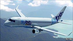 Flybe Embraer E175 jet