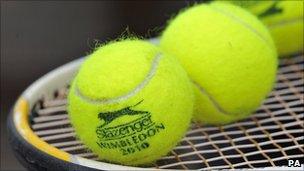 Slazenger tennis balls