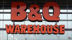 B&Q store