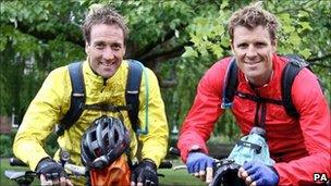 Ben Fogle and James Cracknell