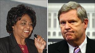 Shirley Sherrod and Tom Vilsack