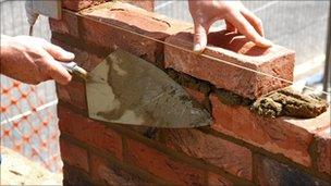 Brick laying