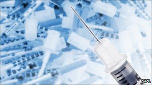 Insulin syringes