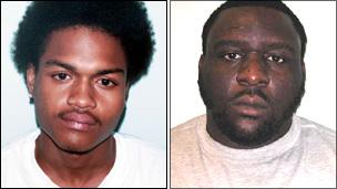 Gareth Downie (L) and Damian Williams