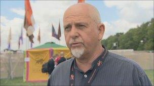 Peter Gabriel at Womad 2010