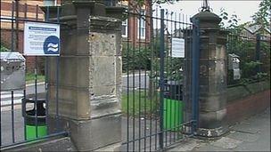 Tynemouth college entrance