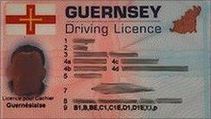 Guernsey driving licence