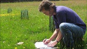 Hay Time community officer, Neil Diment (pic courtesy of Rebecca Barrett)