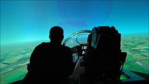 Eurofighter Typhoon simulator