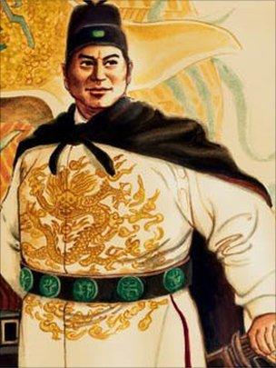 Portrait of Chinese admiral Zheng He