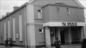 Theatr Gwaun in its previous incarnation as the Studio cinema