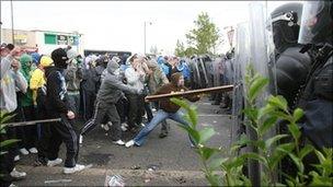 Ardoyne rioting