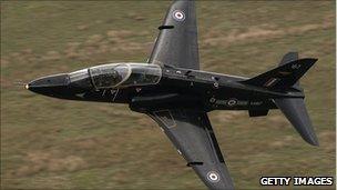 A Hawk jet