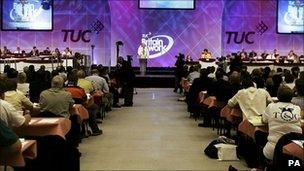 Delegates at the 2006 TUC annual congress