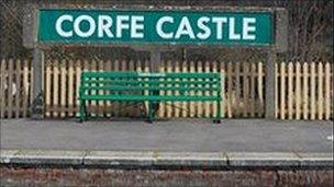 Corfe Castle station