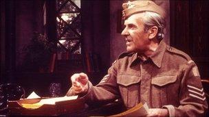 John Le Mesurier as Sgt Arthur Wilson in Dad's Army