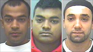 Sadek Miah, Mohammed Miah and Habib Iqbal